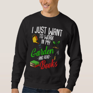 Sweatshirt Jardin plante Fleurs Nature Fleuriste jardinier