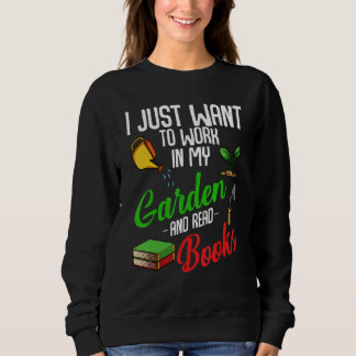 Sweatshirt Jardin plante Fleurs Nature Fleuriste jardinier