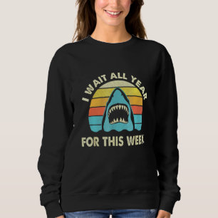 Sweatshirt J'Attends Toute L'Année Pour Cette Semaine - Requi