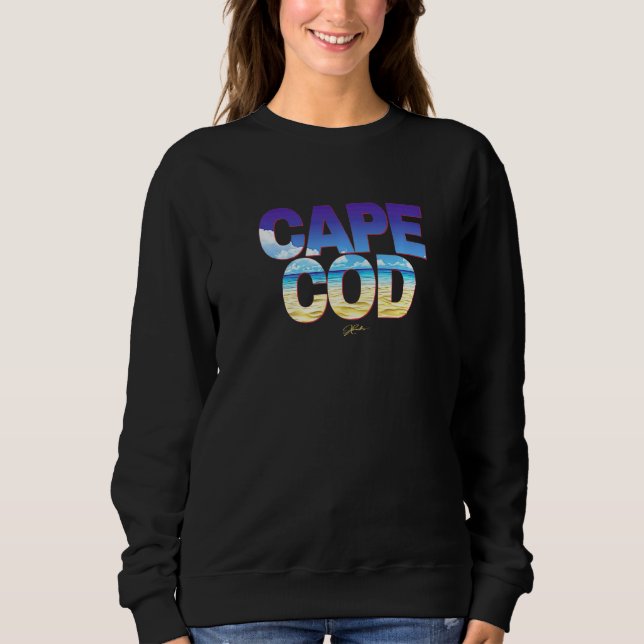 Sweatshirt Jcombs Cap Cod Massachusetts Plage (Devant)
