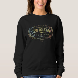 Sweatshirt Jcombs Nouvelle-Orléans Louisiane Rétro 6