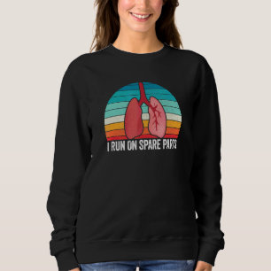 Sweatshirt Je Fonctionne Avec Des Pièces De Rechange Transpla