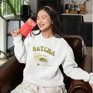Sweatshirt Je m'aime tellement Matcha