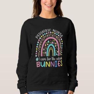 Sweatshirt Je M'Occupe Des Bunnies Les Plus Cuttes Soins Pédi