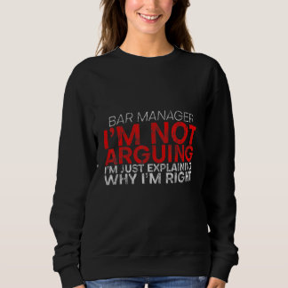 Sweatshirt Je n'affirme pas que j'explique juste pourquoi j'a