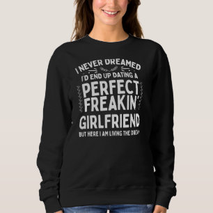 Sweatshirt Je N'Ai Jamais Rêvé Que Je Finirais Présente Pour
