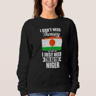 Sweatshirt Je n'ai pas besoin de thérapie, je dois juste alle