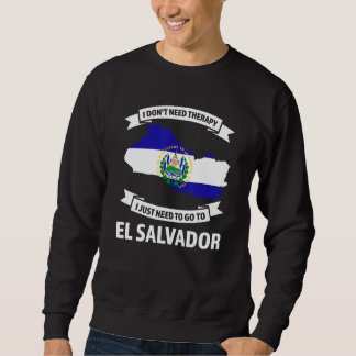 Sweatshirt Je n'ai pas besoin de thérapie Salvador 1