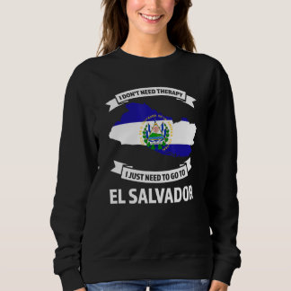 Sweatshirt Je n'ai pas besoin de thérapie Salvador 1