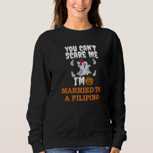 Sweatshirt Je n'ai pas peur de me marier à l'Hallowee philipp