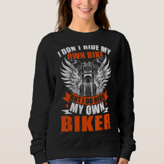 Sweatshirt Je ne fais pas de vélo mais je fais de vélo