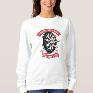 Sweatshirt Je Ne Me Soucie Que Des Fosses