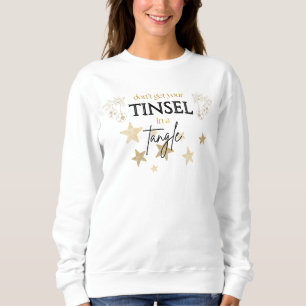 Sweatshirt Je ne peux pas être ennuyé Funny Sloth design