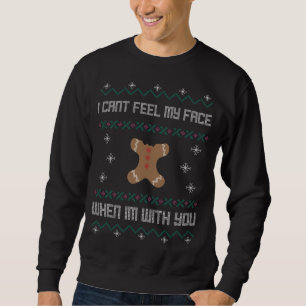 Sweatshirt Je ne ressens pas mon visage quand je suis avec to
