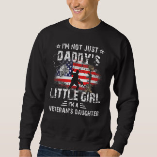 Sweatshirt Je ne suis pas juste une petite fille de papa Je s