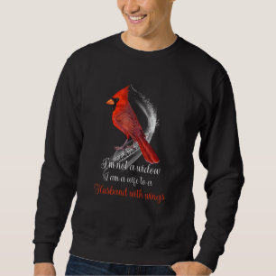 Sweatshirt Je Ne Suis Pas Une Veuve Je Suis Une Femme À Un Ma
