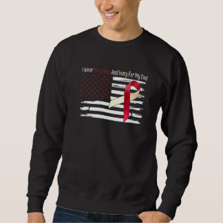 Sweatshirt Je Porte De La Bourgogne Et De L'Ivoire Pour Mon P
