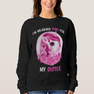 Sweatshirt Je Porte Du Rose Pour Ma Soeur Unicorn Kids Toddle