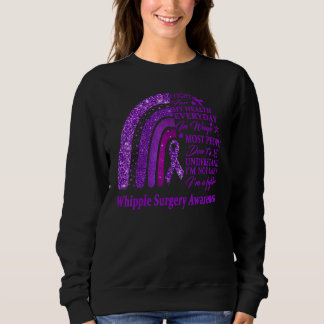 Sweatshirt Je Porte Du Violet Pour La Chirurgie Des Chiffres
