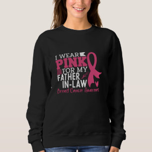 Sweatshirt Je Porte Le Rose Pour Mon Bébé Cancer Du Sein