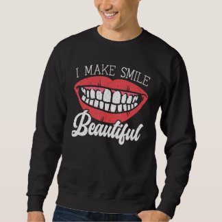 Sweatshirt Je Rends Smile Beau Dentiste Dentistère Dentaire S
