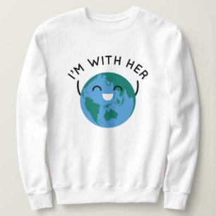 Sweatshirt Je suis avec elle