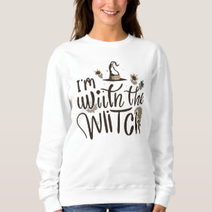 Sweatshirt Je suis avec la sorcière