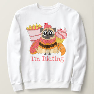Sweatshirt Je suis en régime