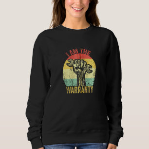 Sweatshirt Je Suis La Garantie Broyée Camion Diesel Fixation