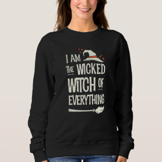 Sweatshirt Je Suis La Méchante Sorcière De Tout Halloween