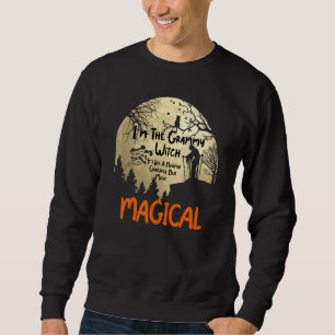 Sweatshirt Je suis la sorcière Grammy C'est comme une grand-m