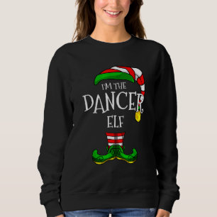 Sweatshirt Je suis le groupe de danseurs elfes Noël correspon