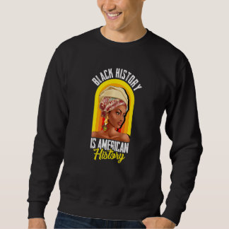 Sweatshirt Je suis noir tous les mois mais ce mois-ci je suis