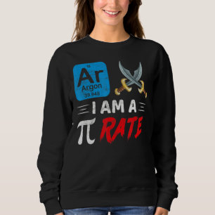 Sweatshirt Je Suis Pi Rate Pi Day Math