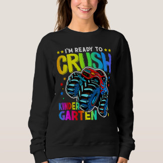 Sweatshirt Je suis prêt à écraser le camion Monster de jardin