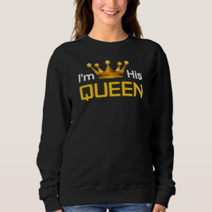 Sweatshirt Je suis Sa Reine