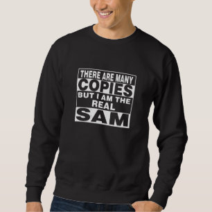 Sweatshirt Je Suis Sam Funny Personnalisé Amusement Personnal