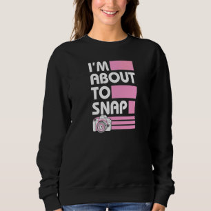 Sweatshirt Je suis sur le point de craquer Photographie de st