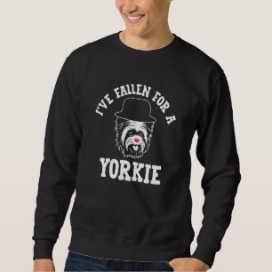 Sweatshirt Je suis tombé amoureux d'un Yorkie Yorkshire Terri