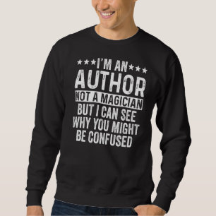 Sweatshirt Je suis un auteur et non un auteur
