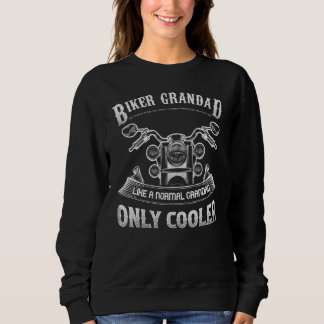 Sweatshirt Je suis un grand motard comme un grand ordinaire s