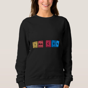 Sweatshirt Je suis une table périodique mignonne