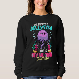 Sweatshirt Je Suis Vraiment Une Méduse C'Est Ma Personnalité