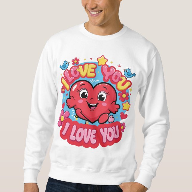 Sweatshirt Je T'Aime (Devant)
