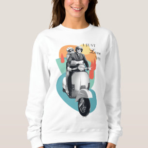 Sweatshirt "Je t'aime juste" Tanya & Greg - The White Lotus