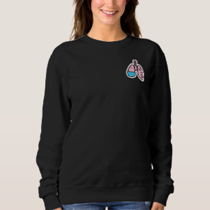 Sweatshirt Je toucherais à ce thérapeute respiratoire
