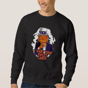 Sweatshirt Je Veux Votre Bonbon Sucré