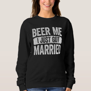 Sweatshirt Je viens de me marier Mariage Anniversaire