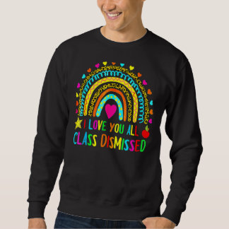 Sweatshirt Je Vous Aime Tous Classe Rejeté Leopard Dernier Jo