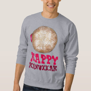 Sweatshirt Jelly Donut Ugly Christmas Hanoukka Party